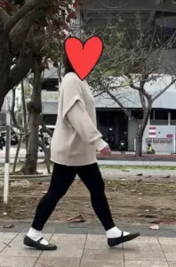 Sさん歩き方にも自信！アフター写真